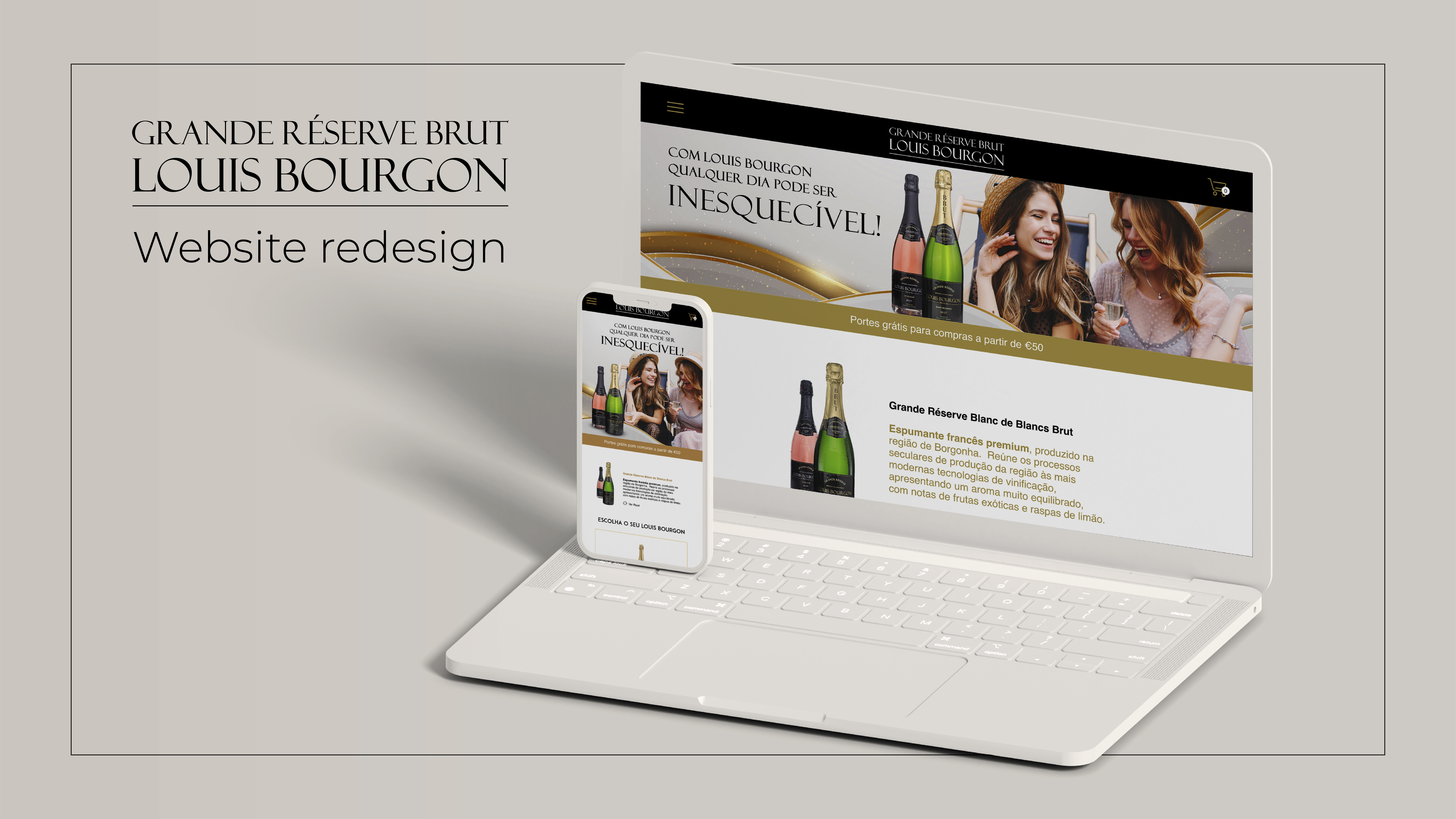 Louis Bourgon redesign project