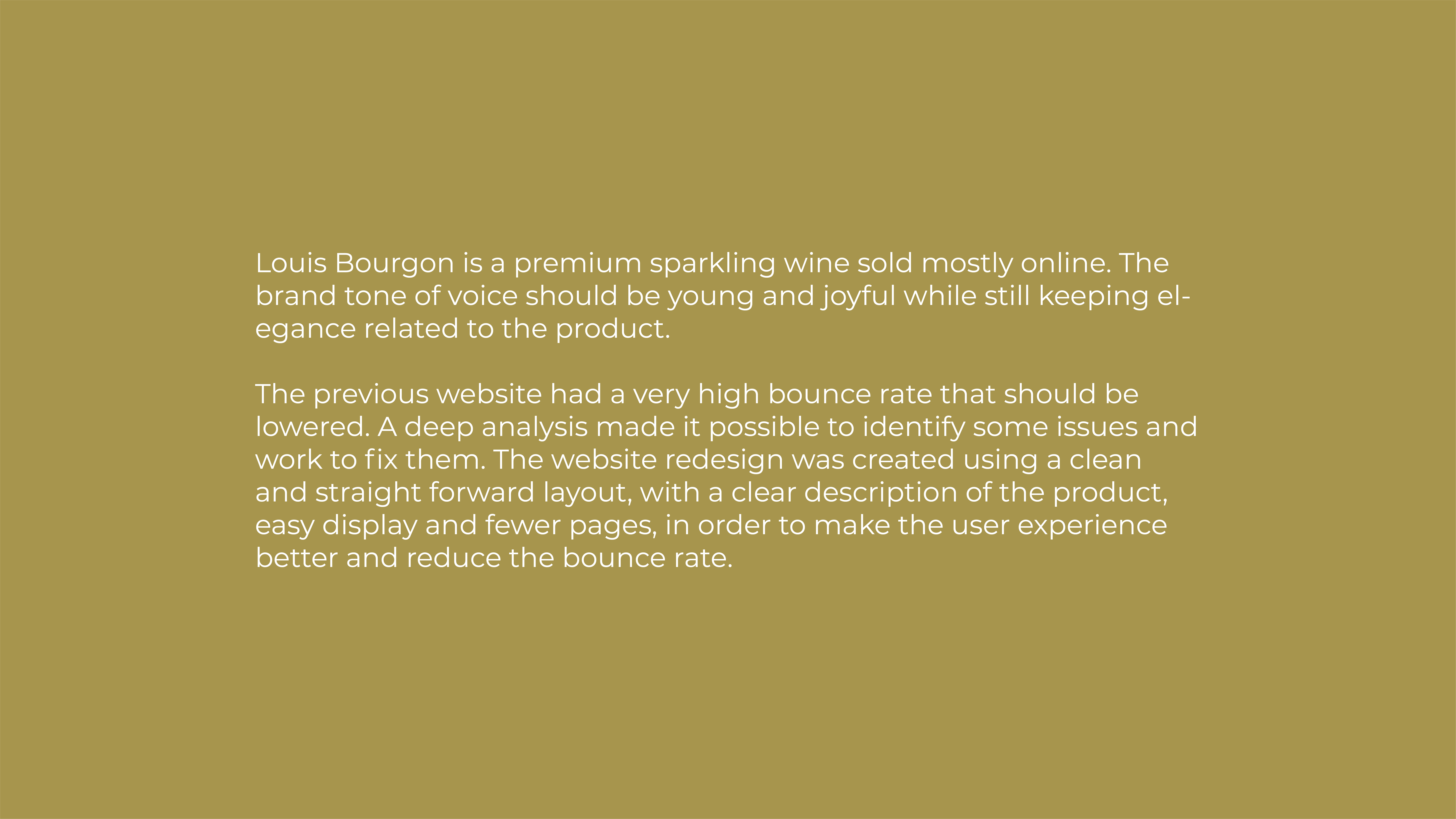 Louis Bourgon redesign project